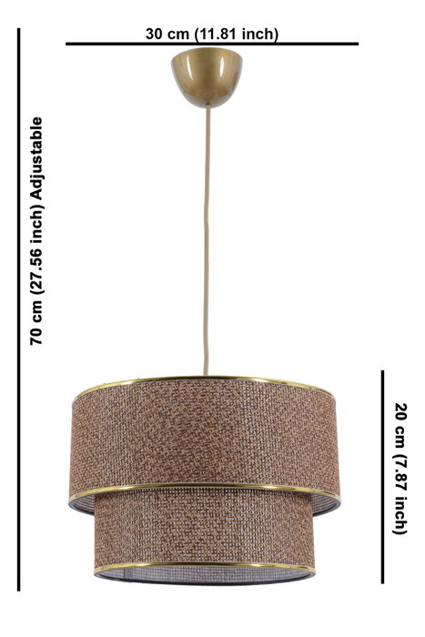 Opviq Lámpara de araña Coral - Beige